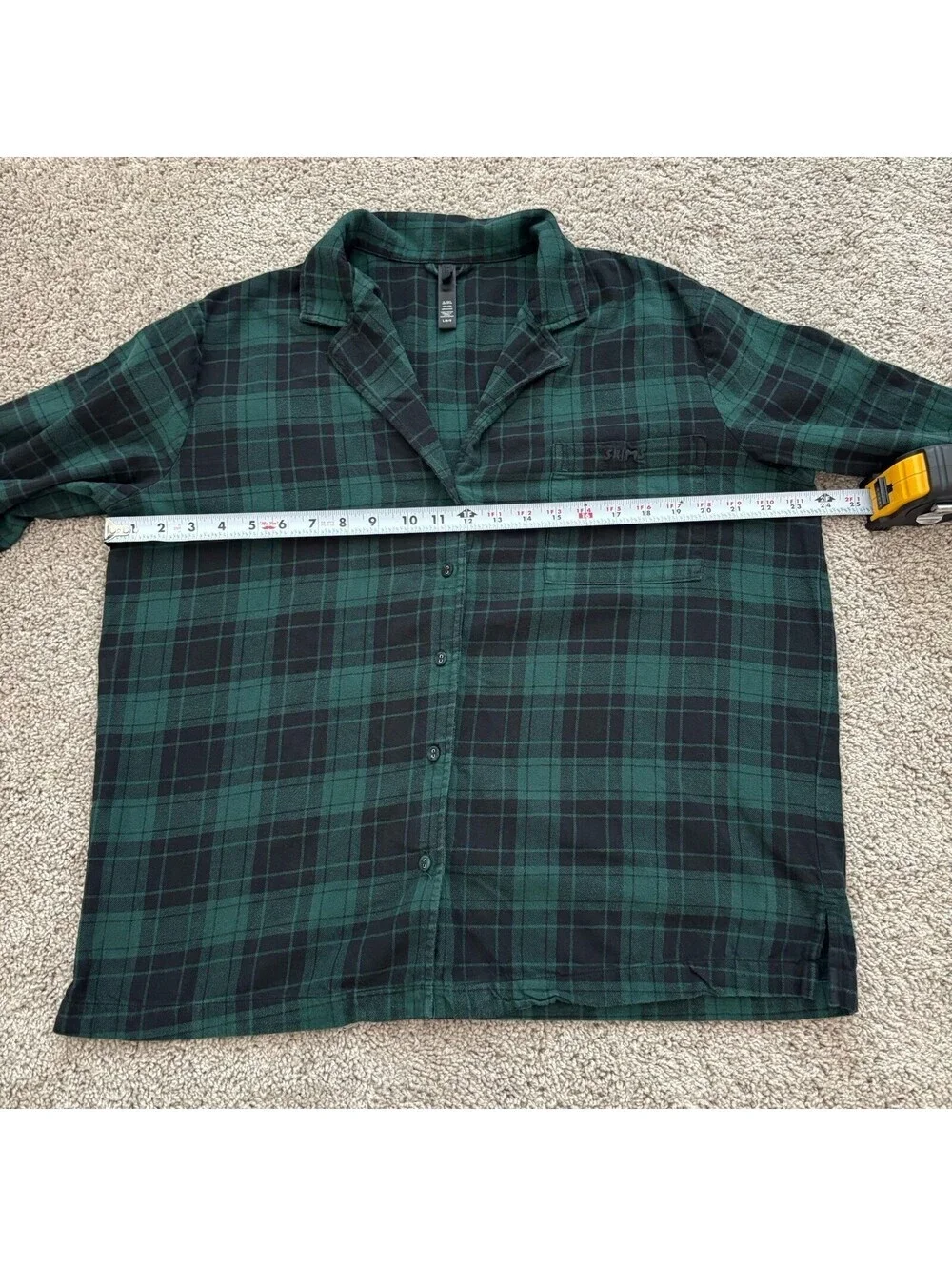 Skims plaid dark